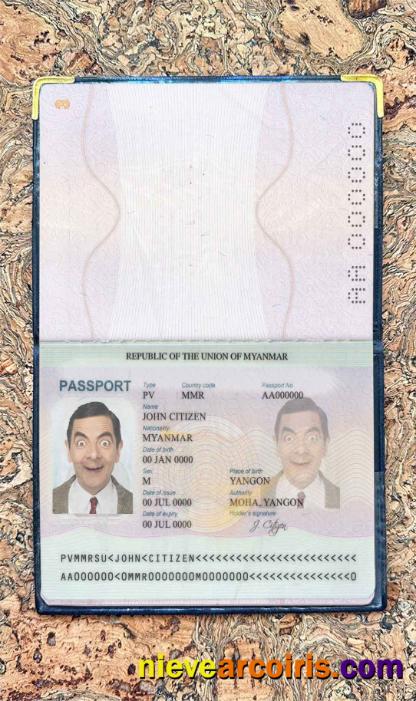 Myanmar passport photolook